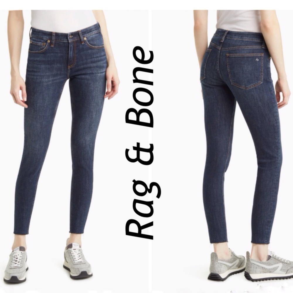 Rag & Bone Cate mid rise ankle skinny Size 24
